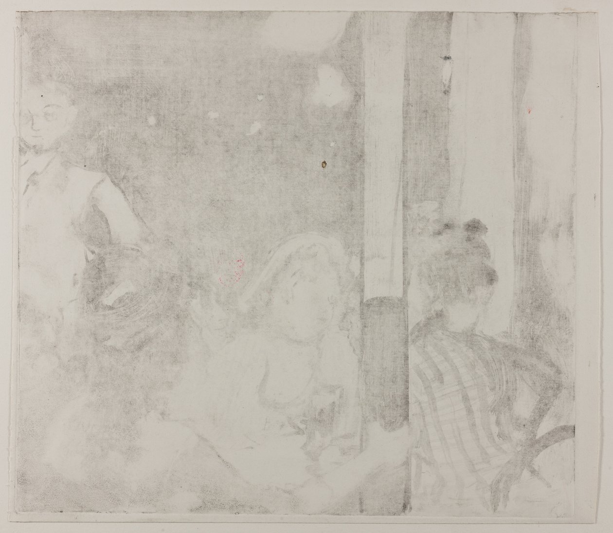 Ženy před kavárnou, večer od Hilaire Germain Edgar Degas
