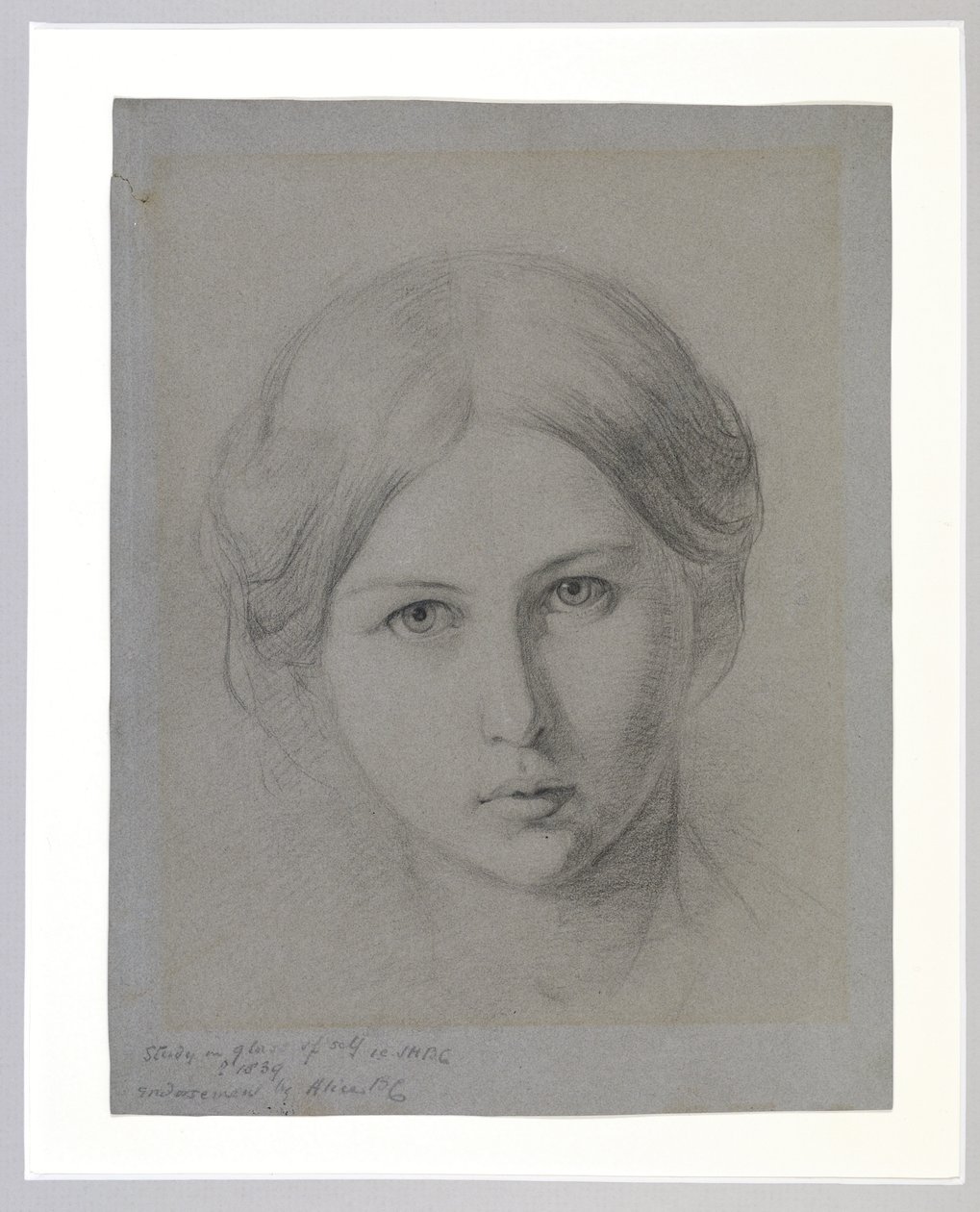 Autoportrét, 1839 od Hilary Bonham Carter