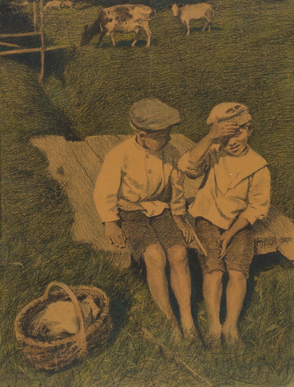 Shepherd Boys od Hilding Nyman