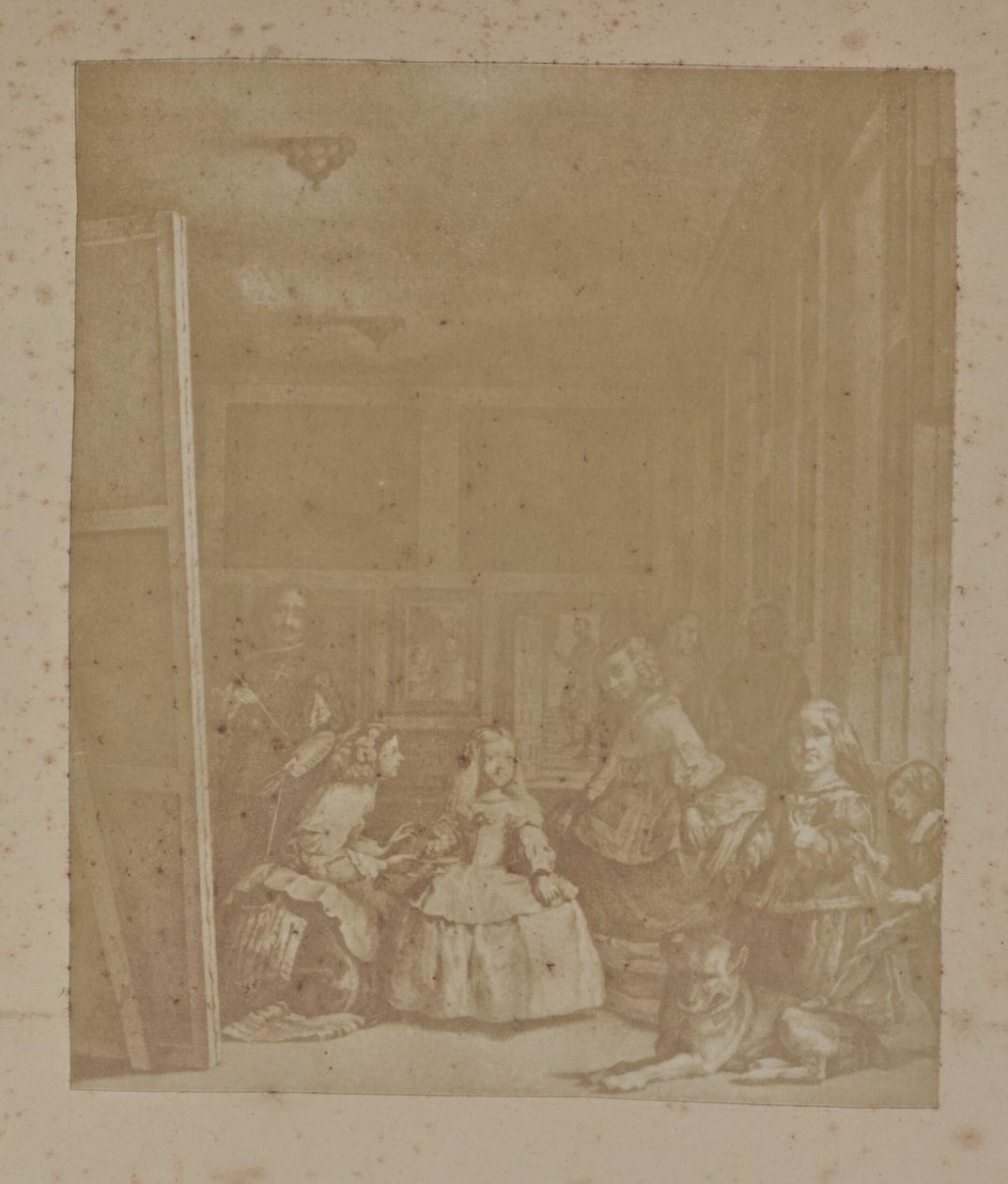 [Rytina "Las Meninas" od Velazqueze] od Hill and Adamson