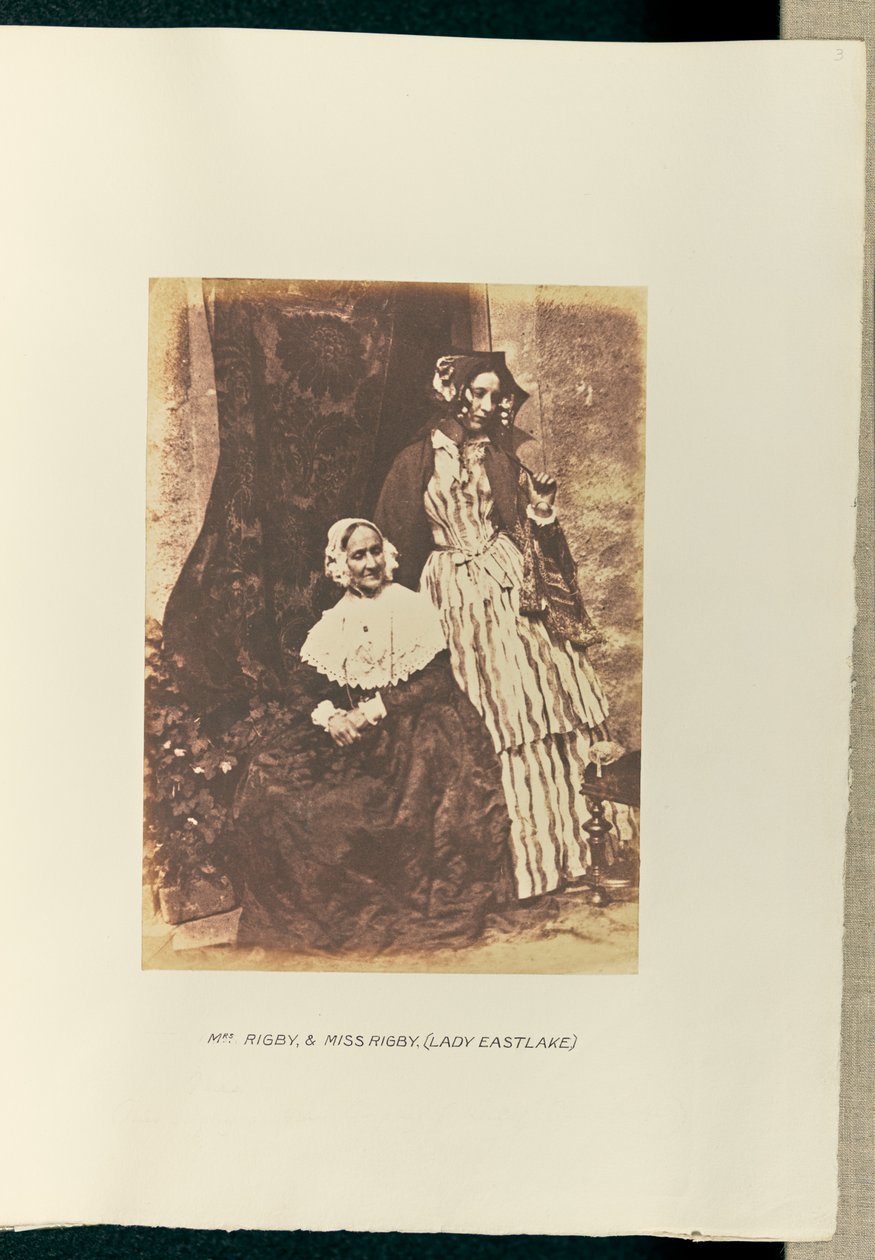 [Paní Rigbyová a slečna Rigbyová, (lady Eastlakeová)] od Hill and Adamson