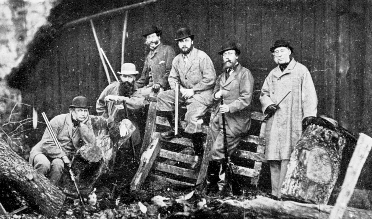 Královská střelecká párty ve Windsoru, 1870-1910. od Hills and Saunders