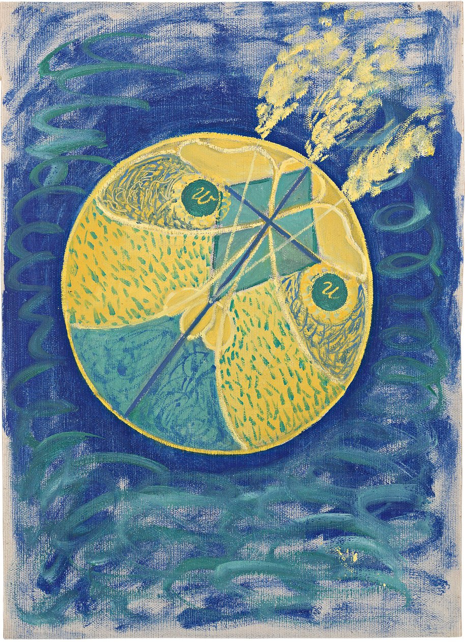 Skupina I, č. 7. Prvotní chaos od Hilma af Klint