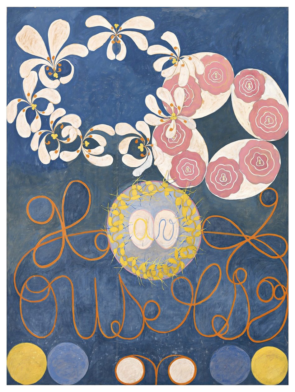 Deset největších, dětství, č.1, skupina IV od Hilma af Klint