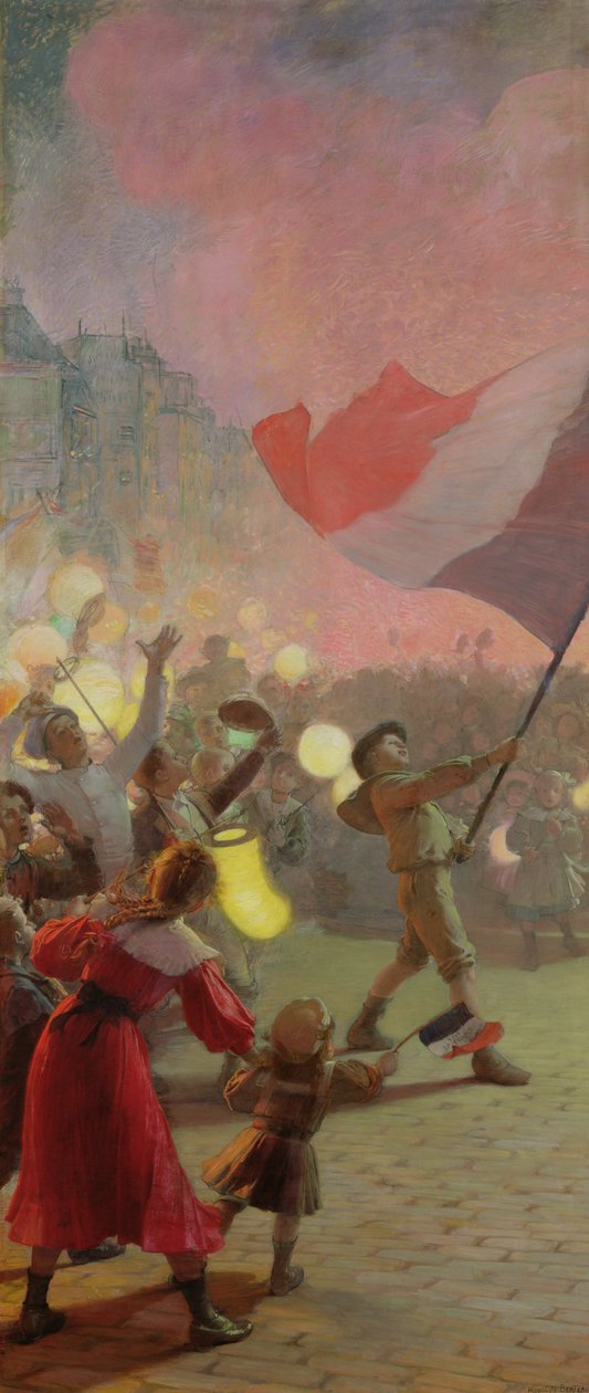 Vzpomínka na národní slavnost, 1895 od Hippolyte Berteaux