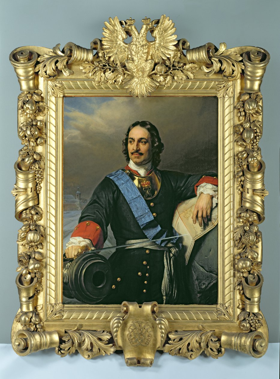 Petr I. Veliký (1672-1725) 1838 (viz také 144529) od Hippolyte Delaroche