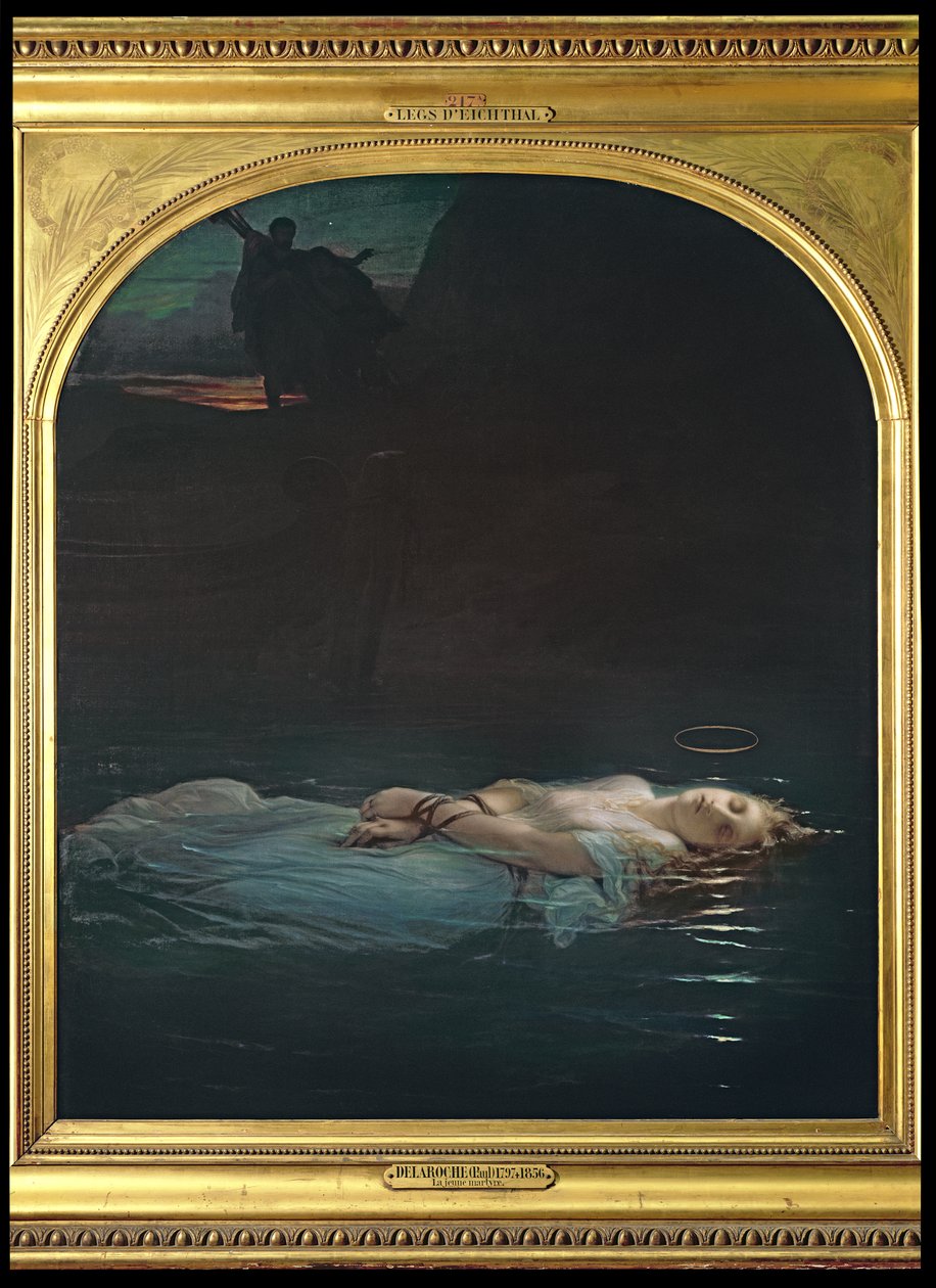 Mladý mučedník, 1855 od Hippolyte Delaroche