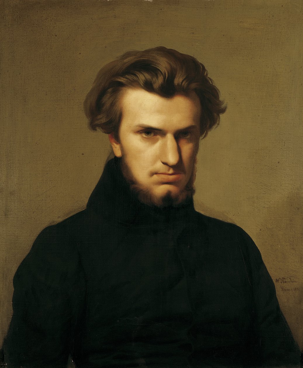 Portrét Ambroise Thomase (1811-96) 1834 od Hippolyte Flandrin