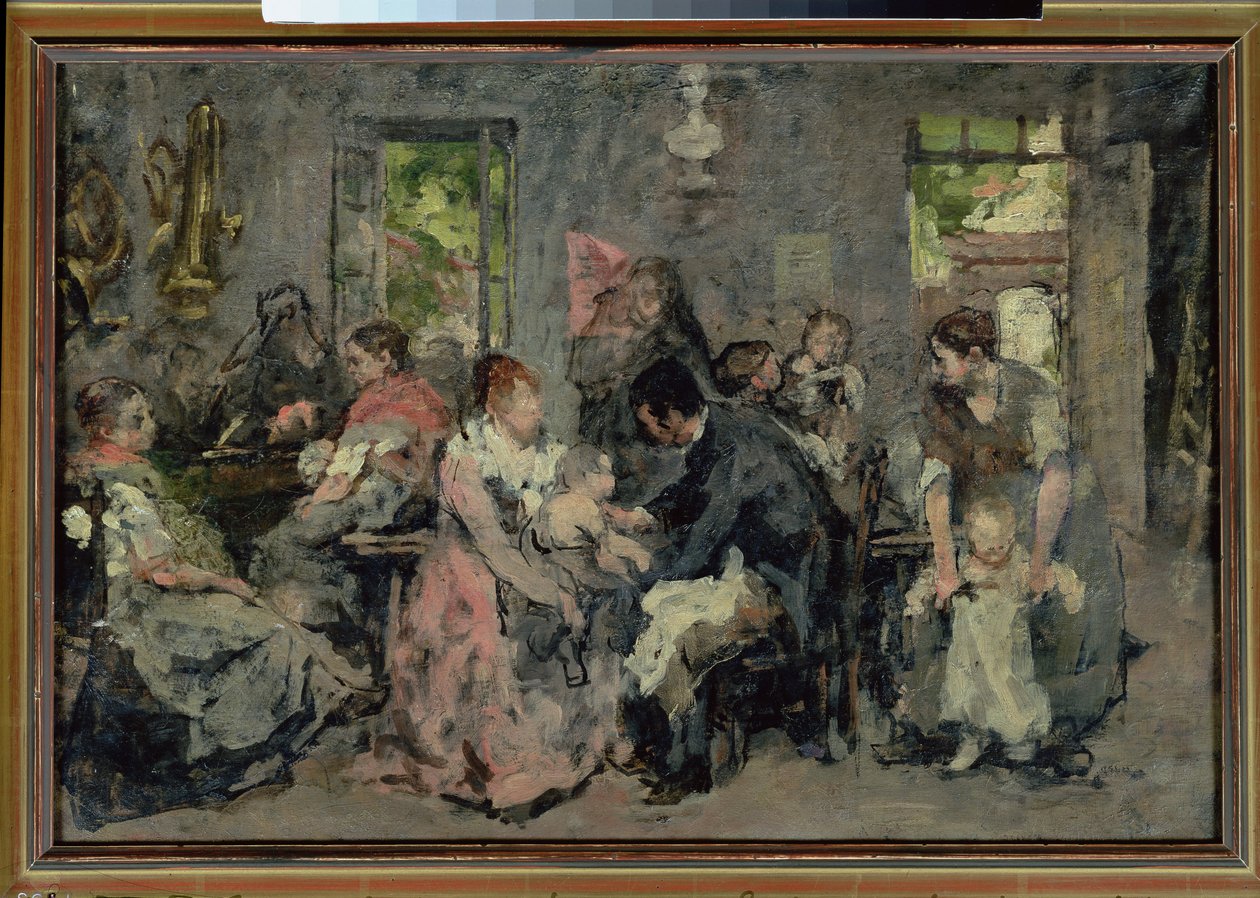 Očkování venkova od Hippolyte Margottet