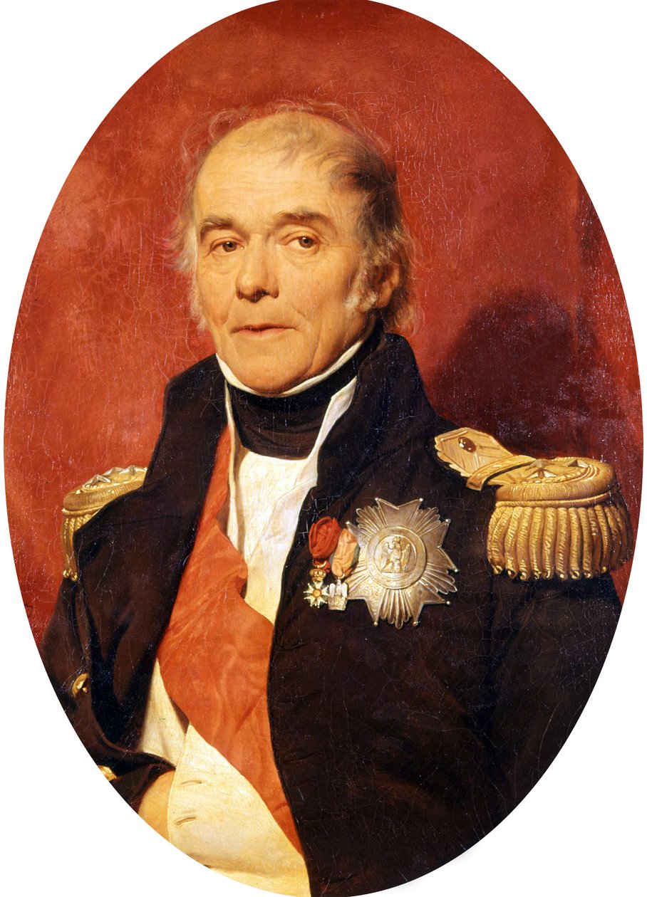 Portrét maršála Bertranda od Hippolyte (1797 1856) Delaroche