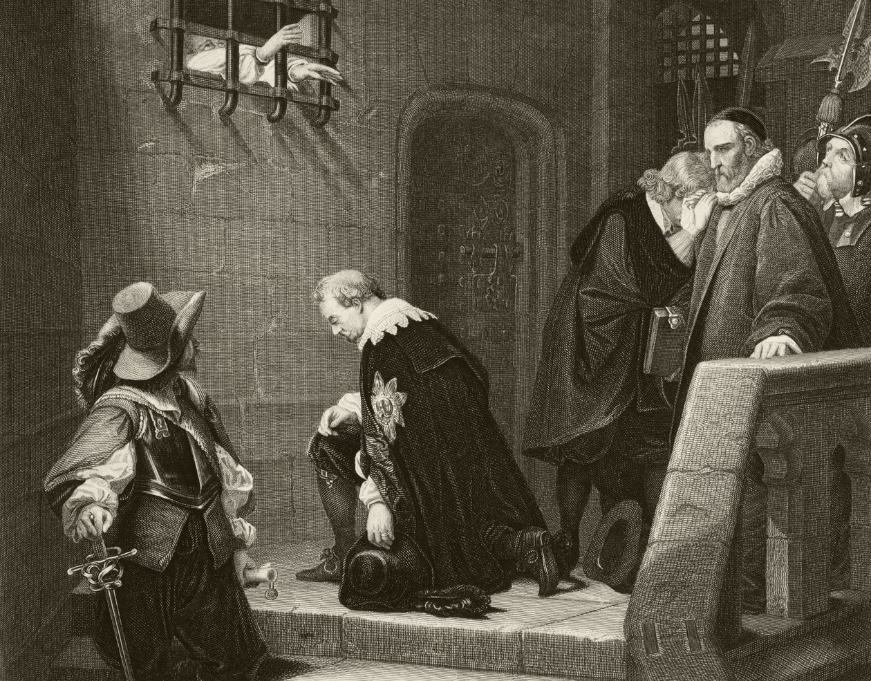 Thomas Wentworth od Hippolyte Delaroche