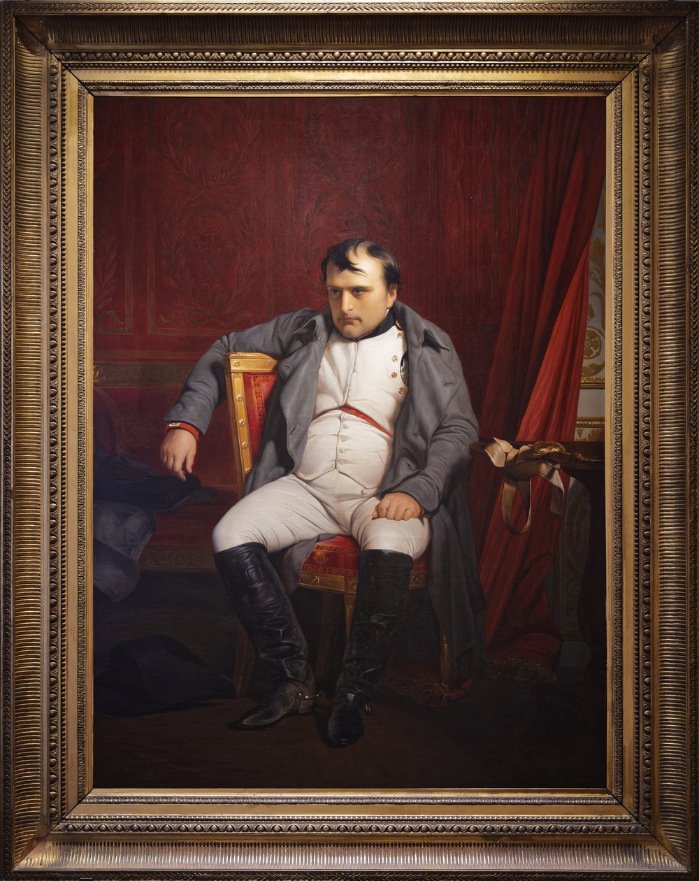 Napoleon I ve Fontainebleau, 31. března 1814 od Paul Delaroche