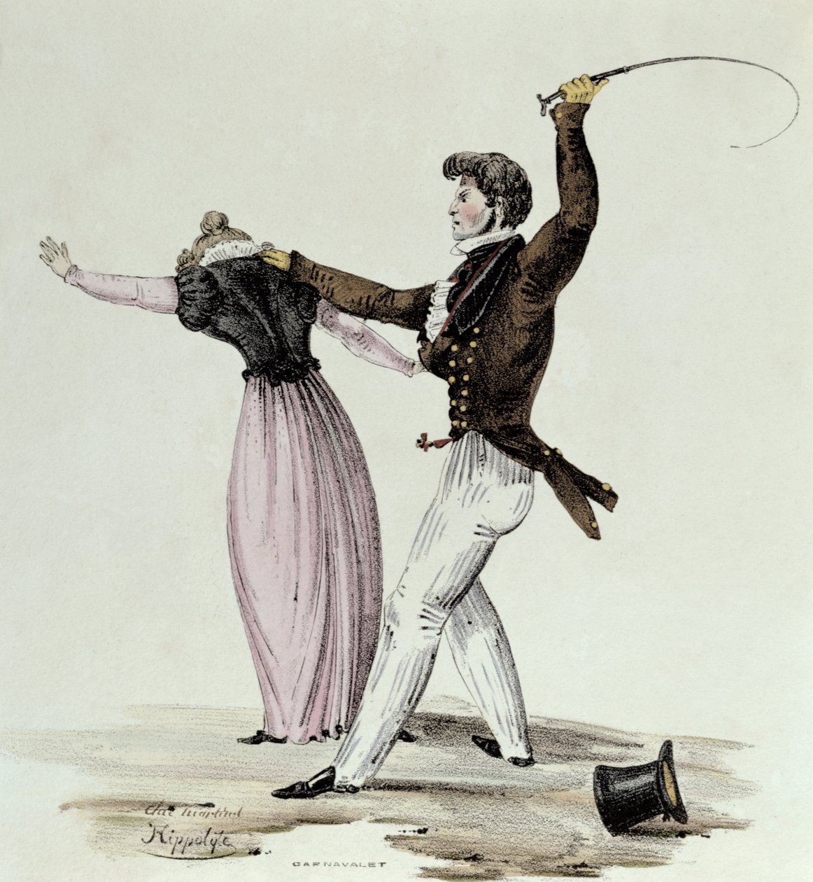 Umění, jak si zajistit lásku manželky, cca 1825 od Hippolyte