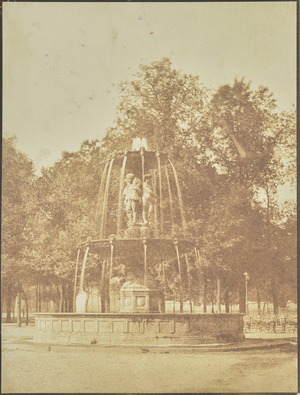 [Fontána čtyř ročních období - Jean-Auguste Barre] od Hippolyte Bayard