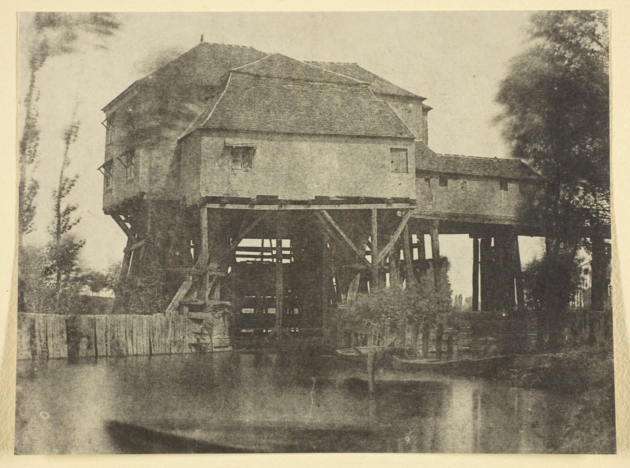 Mlýn Saint-Ouen od Hippolyte Bayard