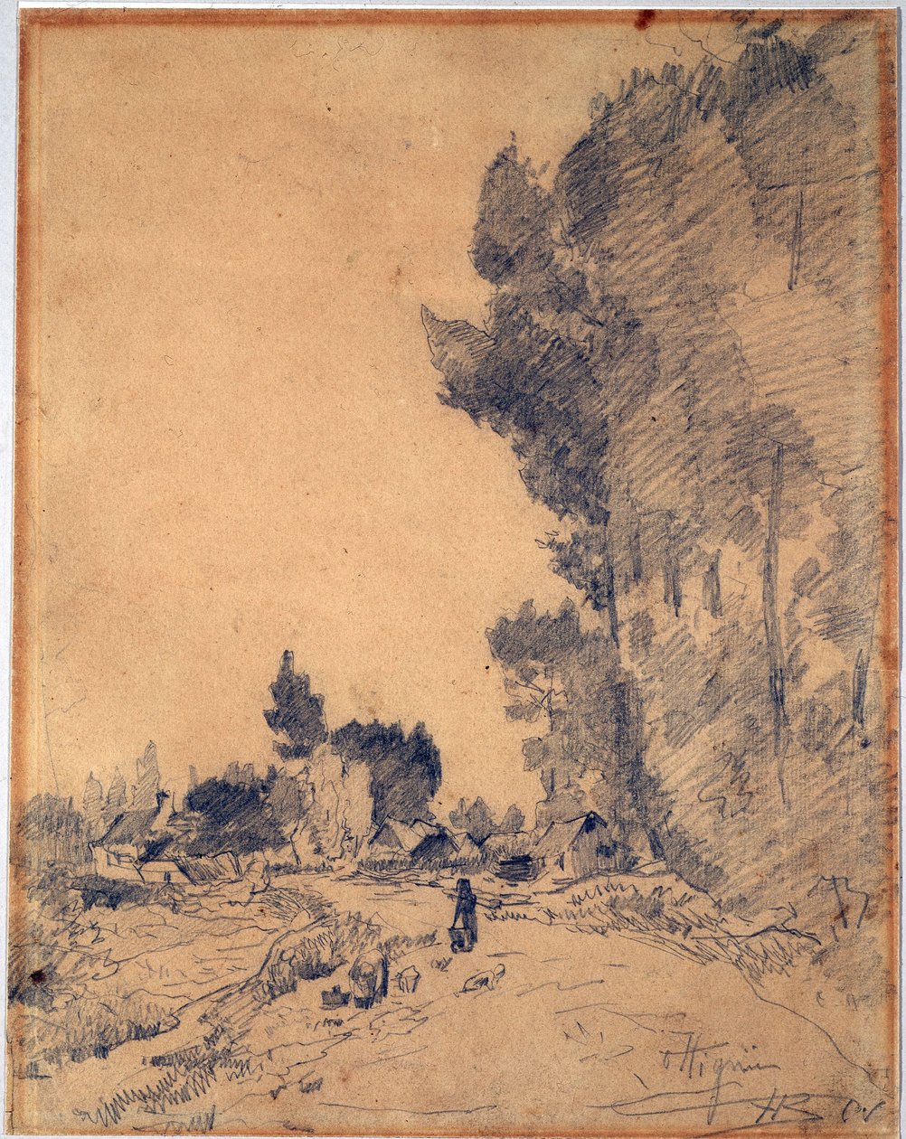 Landschaft in Ottignies od Hippolyte Boulenger