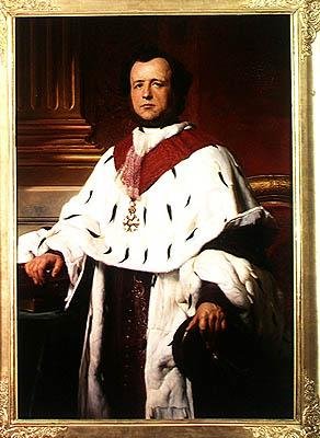 Hrabě Narcisse-Achille de Salvandy (1795-1856) 1846 od Hippolyte Delaroche