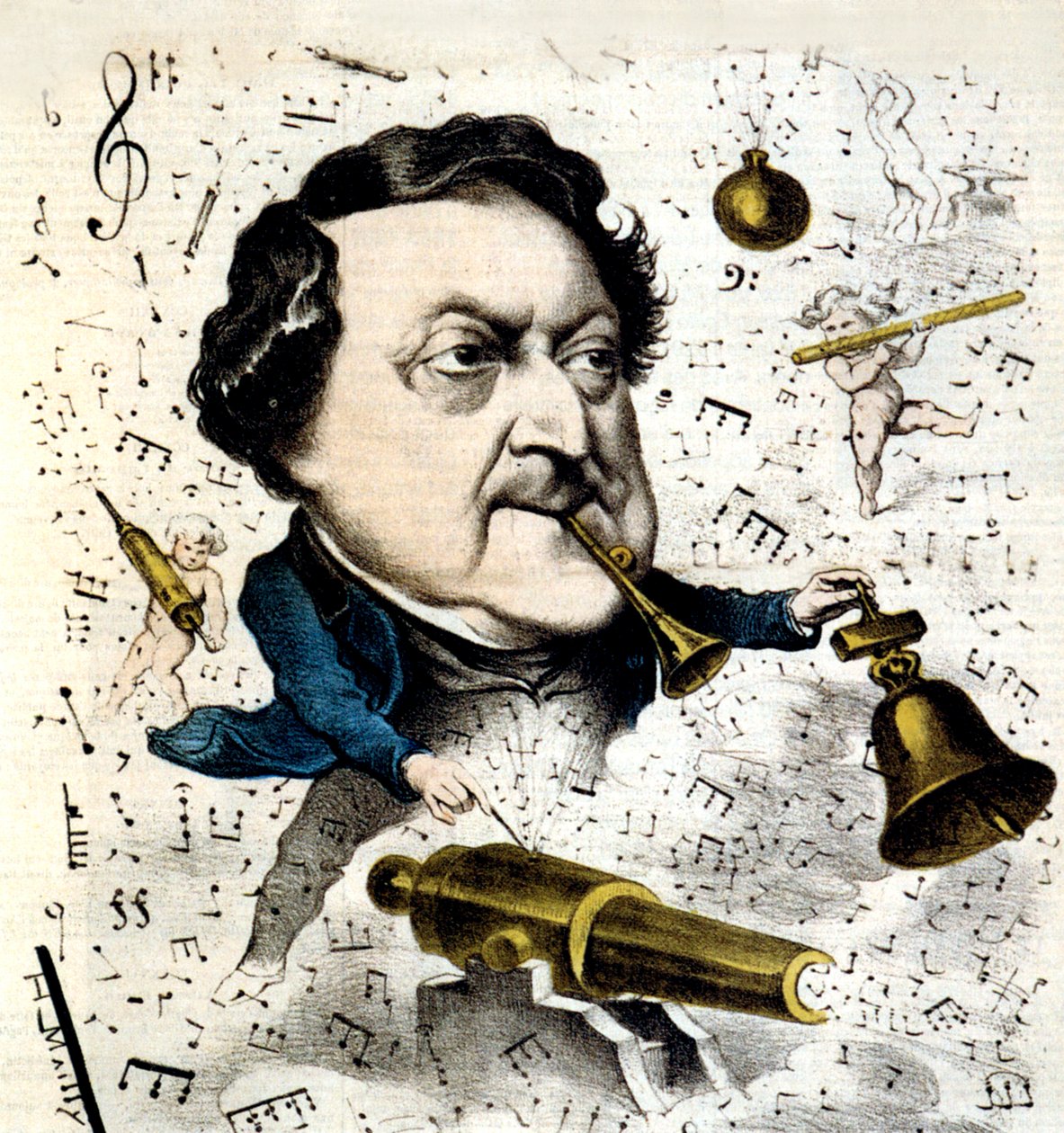 Gioacchino Rossini od Hippolyte Mailly