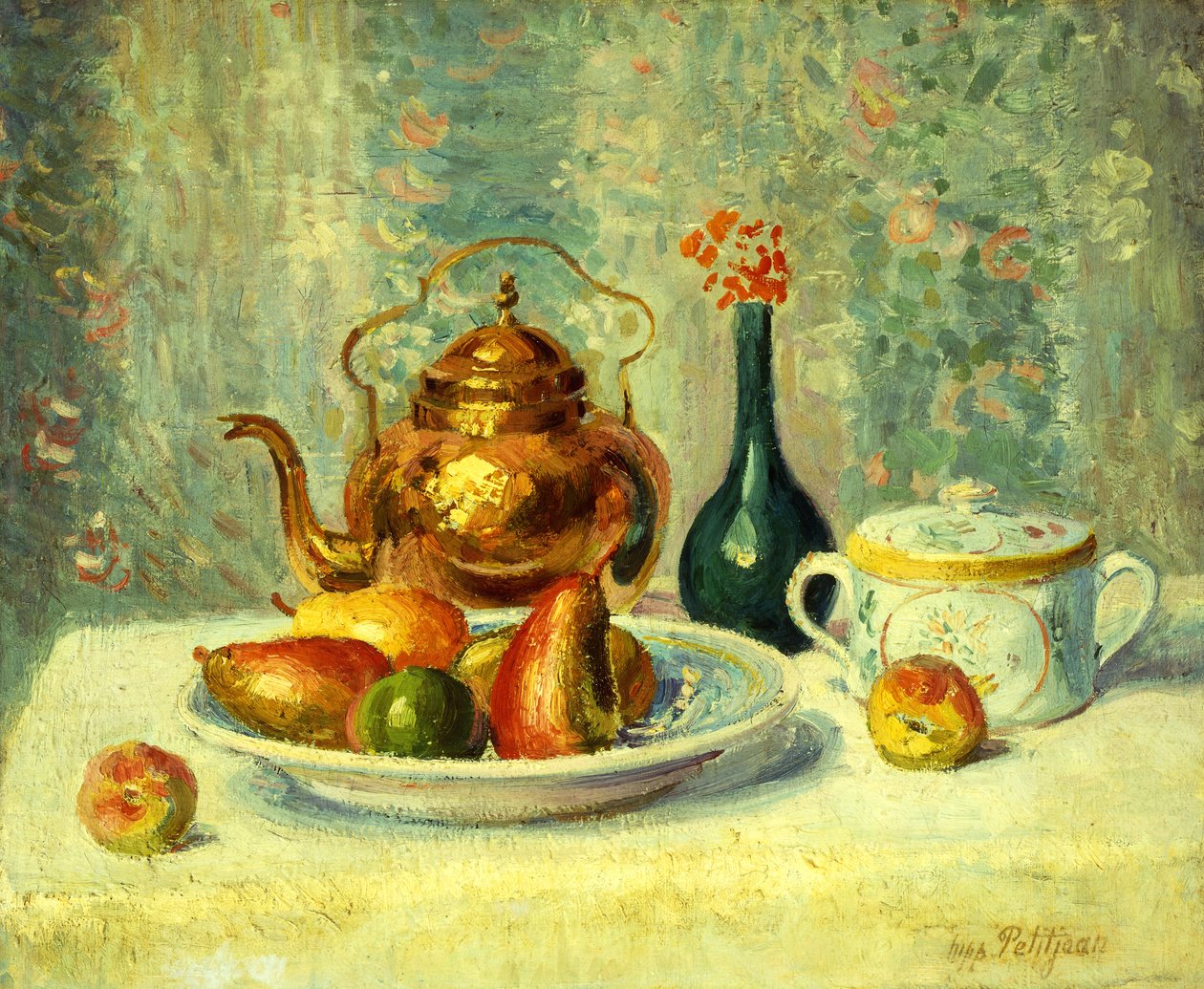 Stálý život; Příroda Morte, od Hippolyte Petitjean