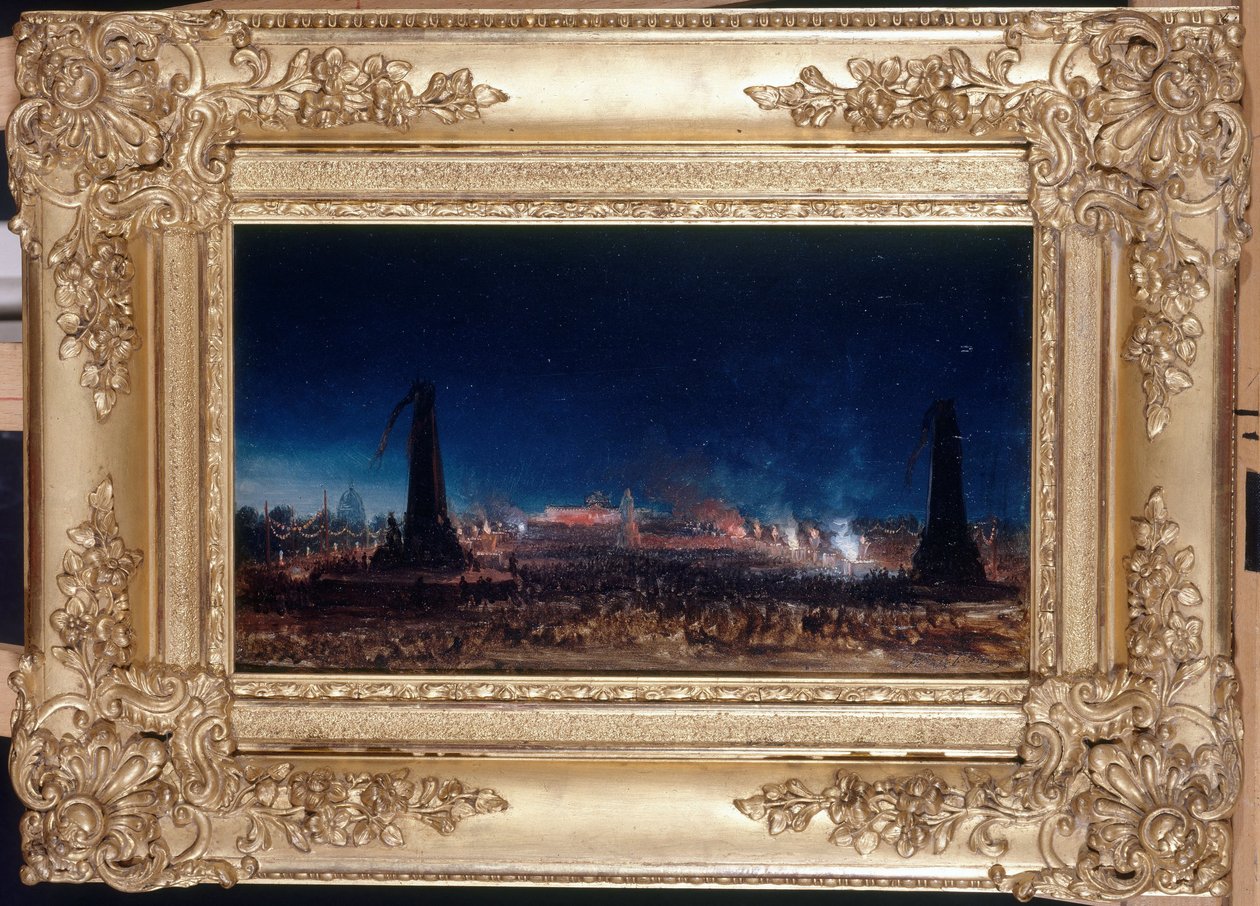 Svátek práce, Champ-de-Mars, 21. května od Hippolyte Victor Valentin Sebron