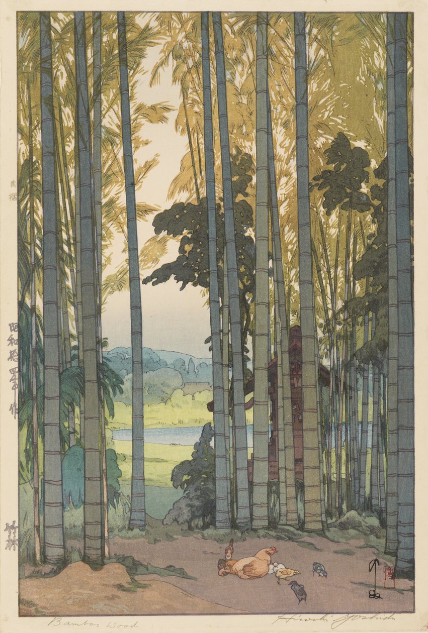 Bambusové dřevo od Hiroshi Yoshida