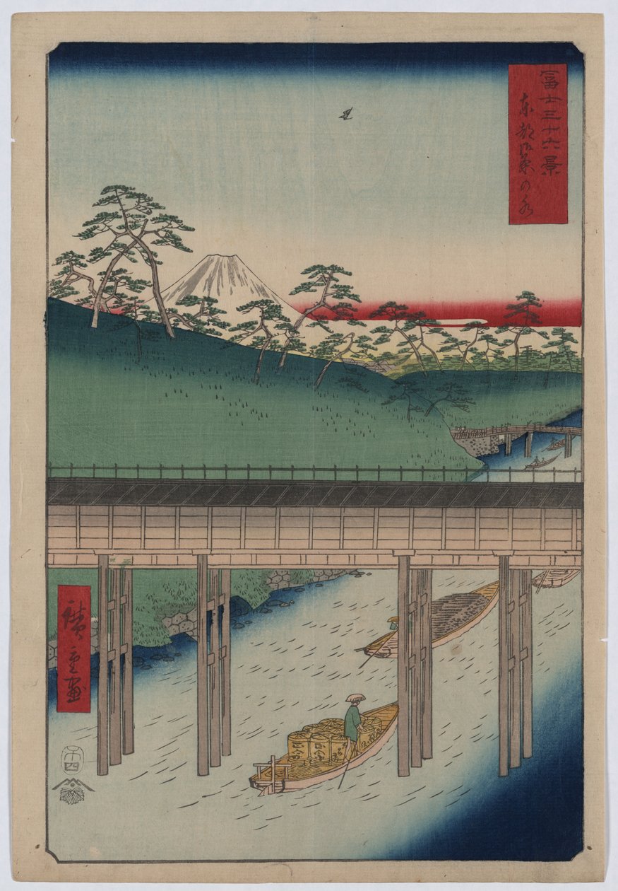 5. Ochanomizu od Utagawa Hiroshige