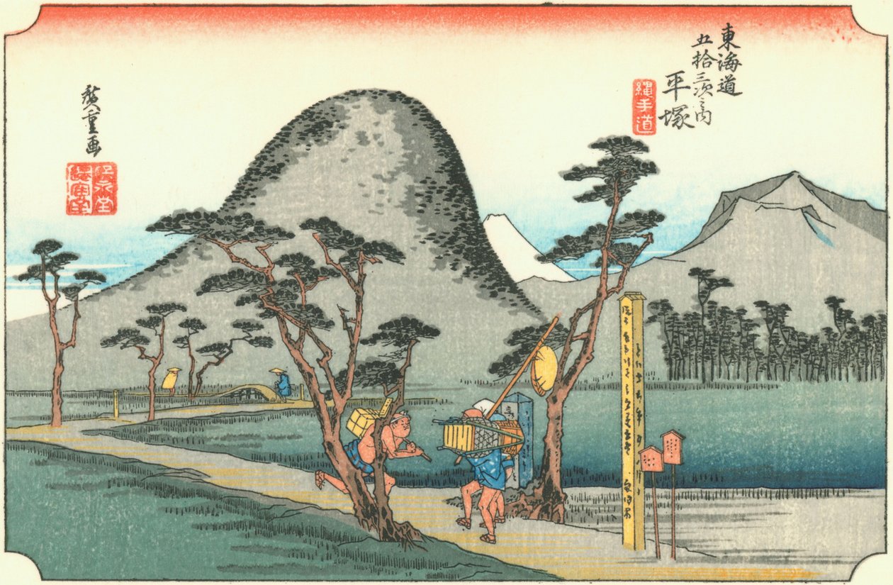 Hiratsuka od Hiroshige