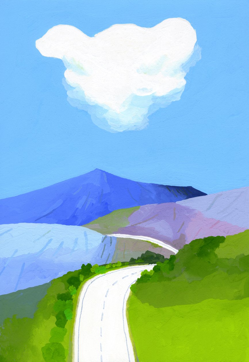 Horské panorama od Hiroyuki Izutsu