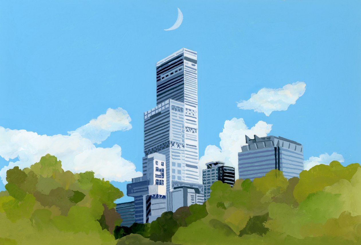 Osaka Abeno Harukas, 2016 od Hiroyuki Izutsu