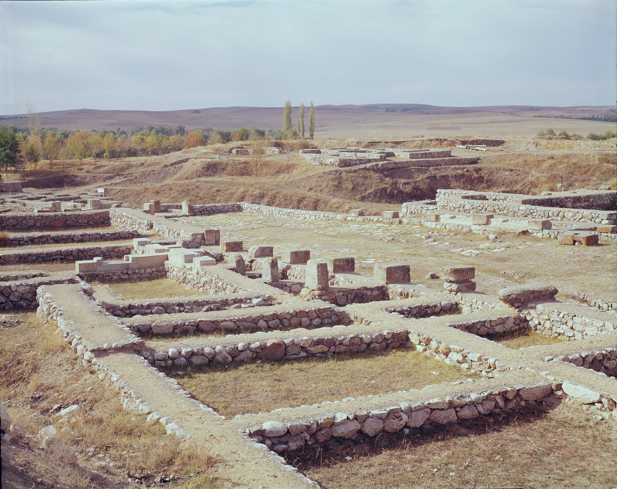 Pohled na archeologické naleziště, 1450-1200 př.nl od Hittite