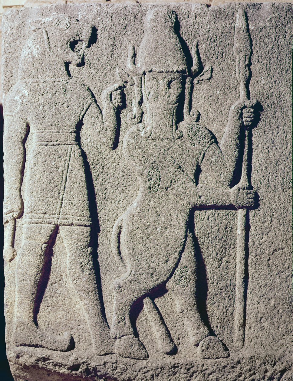 Chetitský bůh Uomi, Karkemish, 11.–9. století před naším letopočtem od Hittite