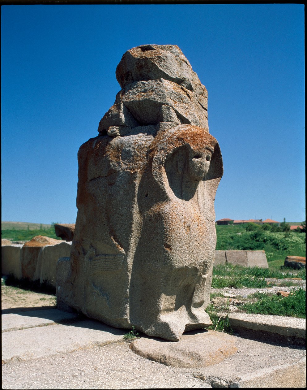 Pohled na bránu Sfingy od Hittite Hittite