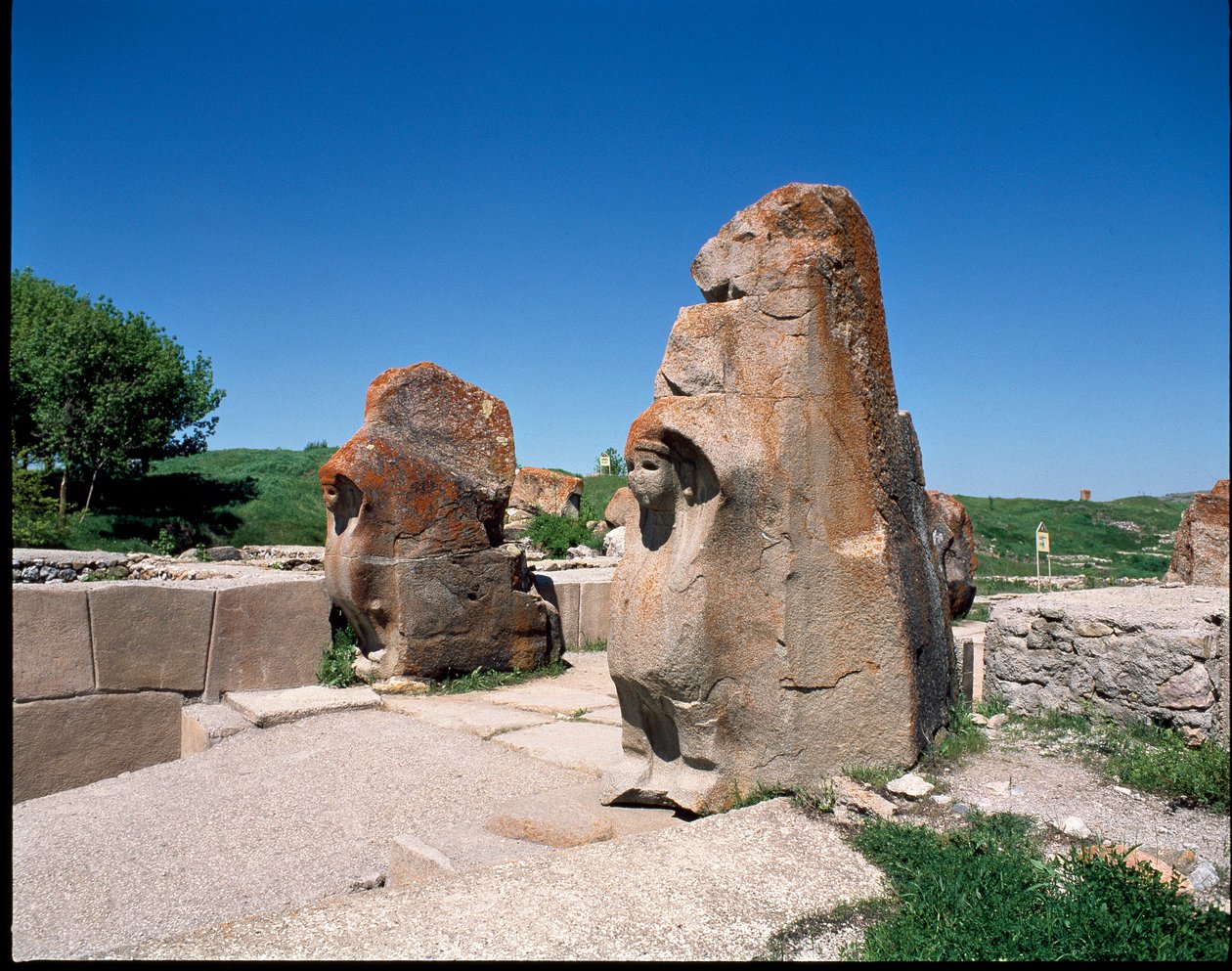 Pohled na bránu Sfingy od Hittite Hittite
