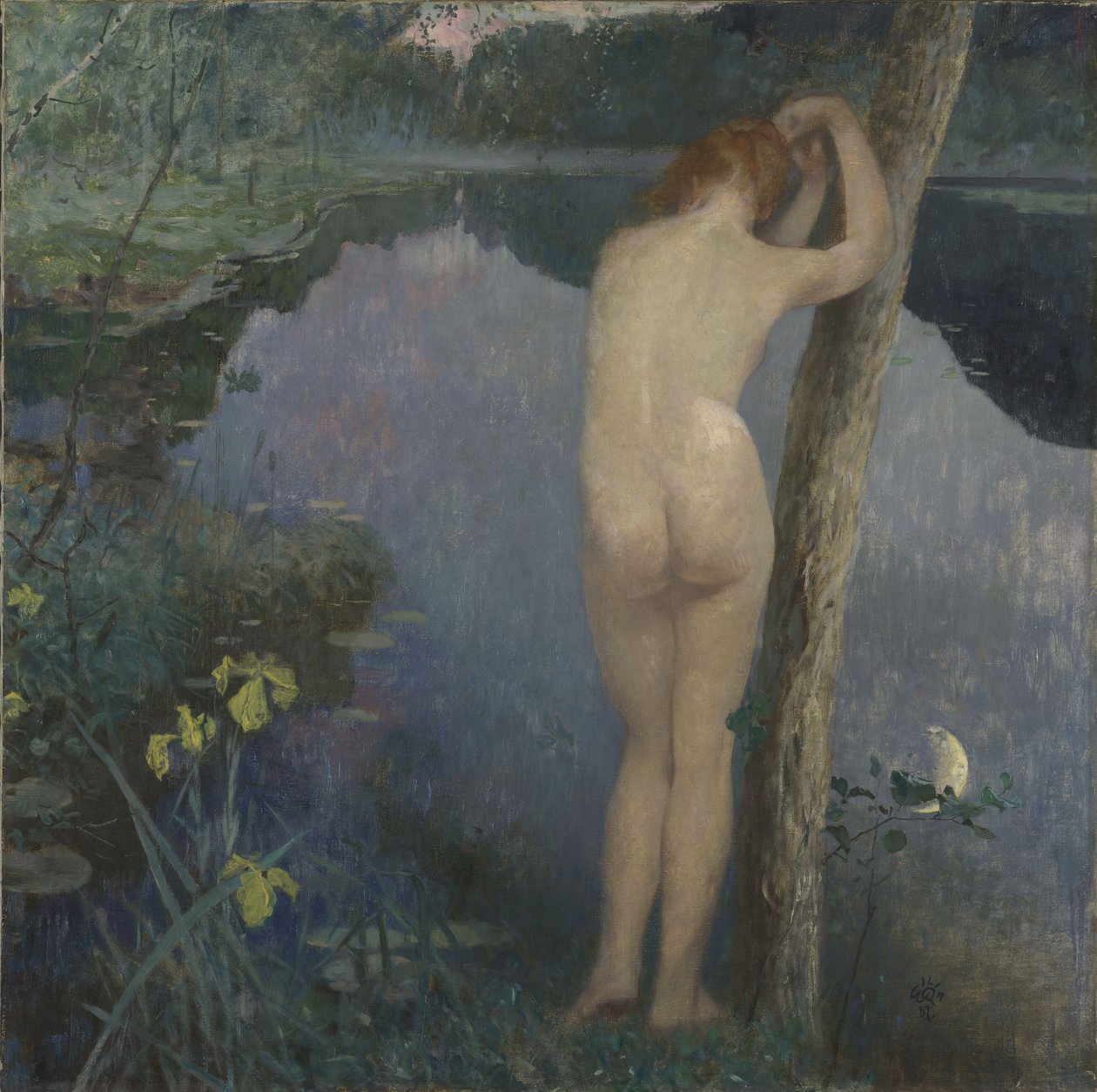 Nokturno od Hjalmer Eilif Emanuel Peterssen