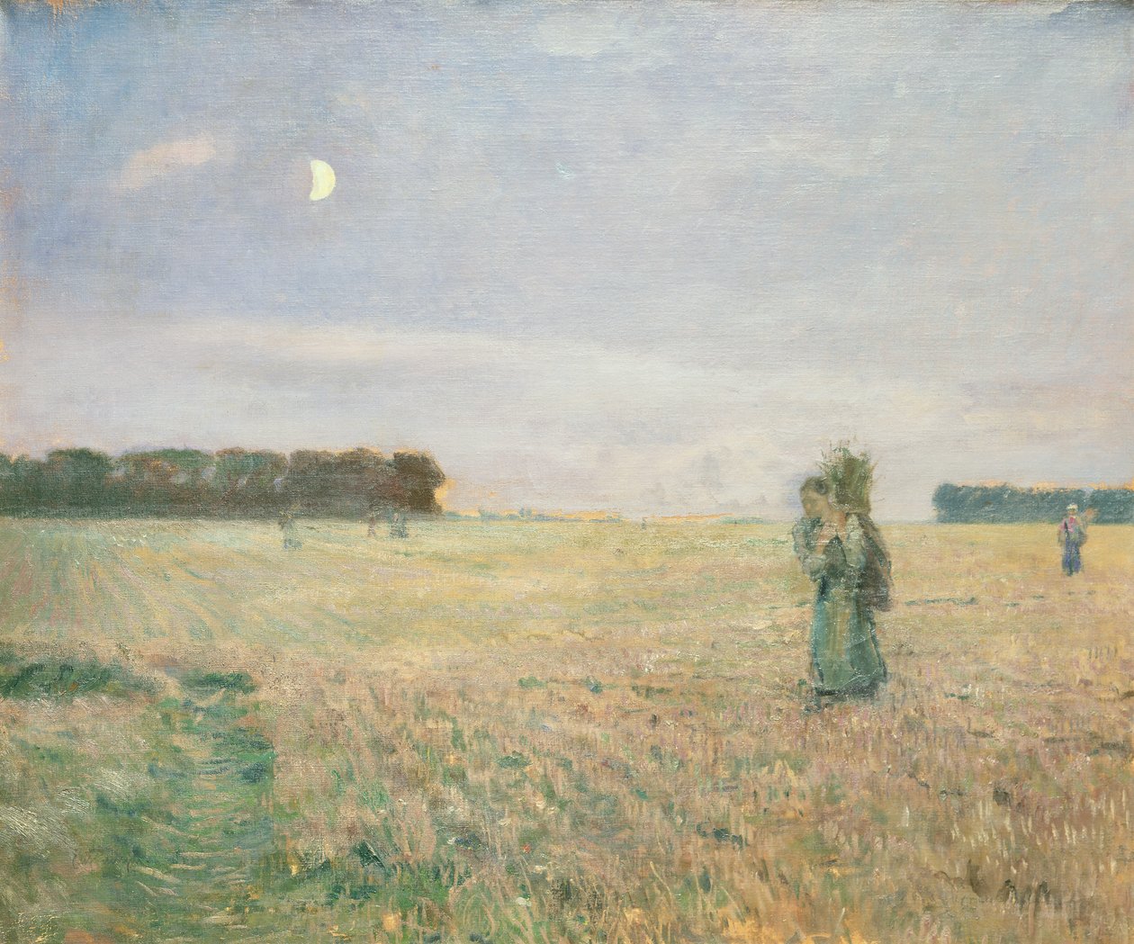 Konec dne (olej na plátně) od Hjalmer Eilif Emanuel Peterssen