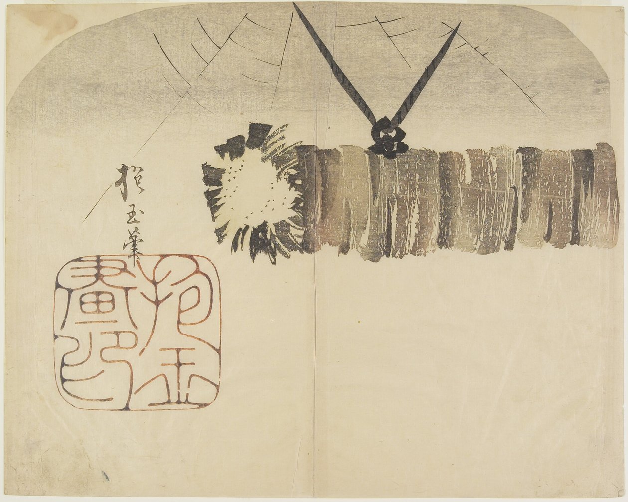 (Zápisník použitý k úderu na chrámové zvony), c. 1830 od Hogyoku
