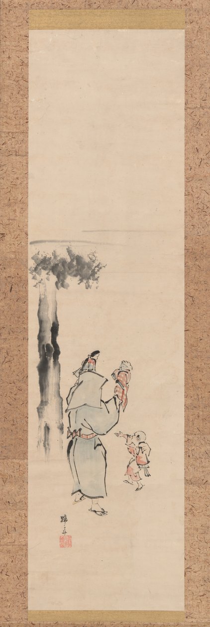 Loutkář, 19. století. od Hokuba