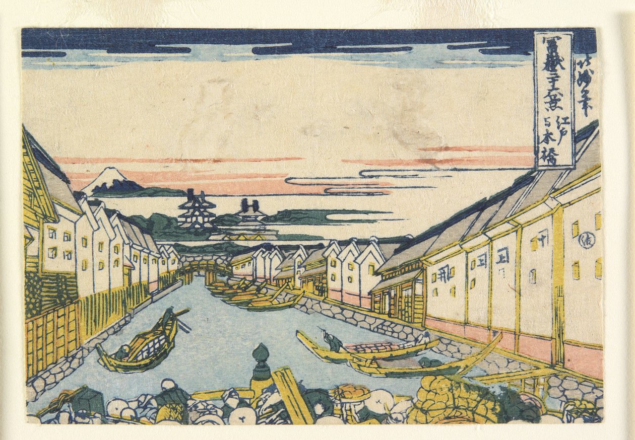 Člen Nihonbashi B Science Edo, 1835-40 od Hokumyō