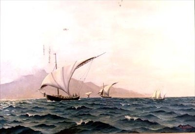 Portugalské rybářské lodě od Holger Lubbers