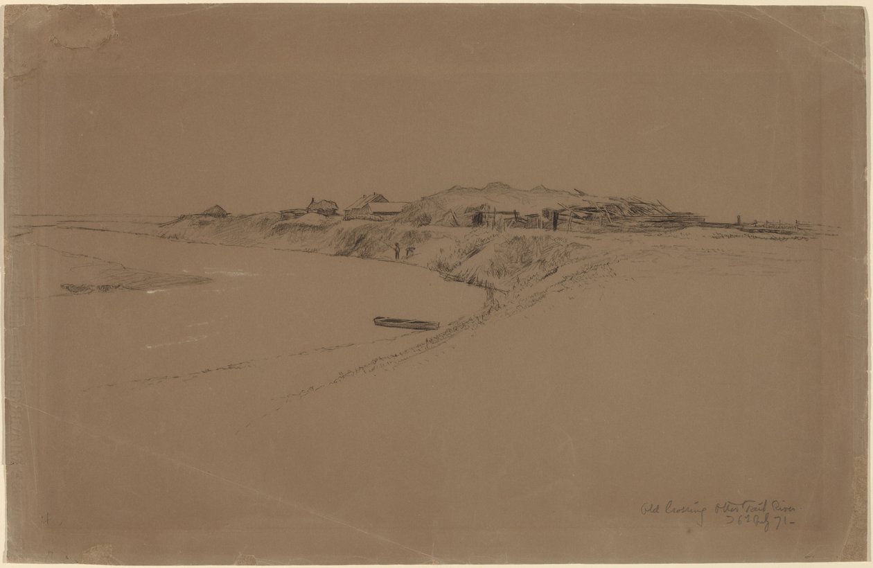 Old Crossing, Otter Tail River od Homer Dodge Martin