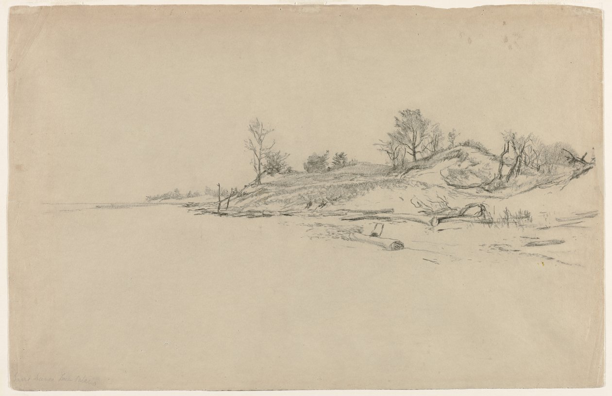 Písečné duny, jezero Ontario, c. 1874. od Homer Dodge Martin