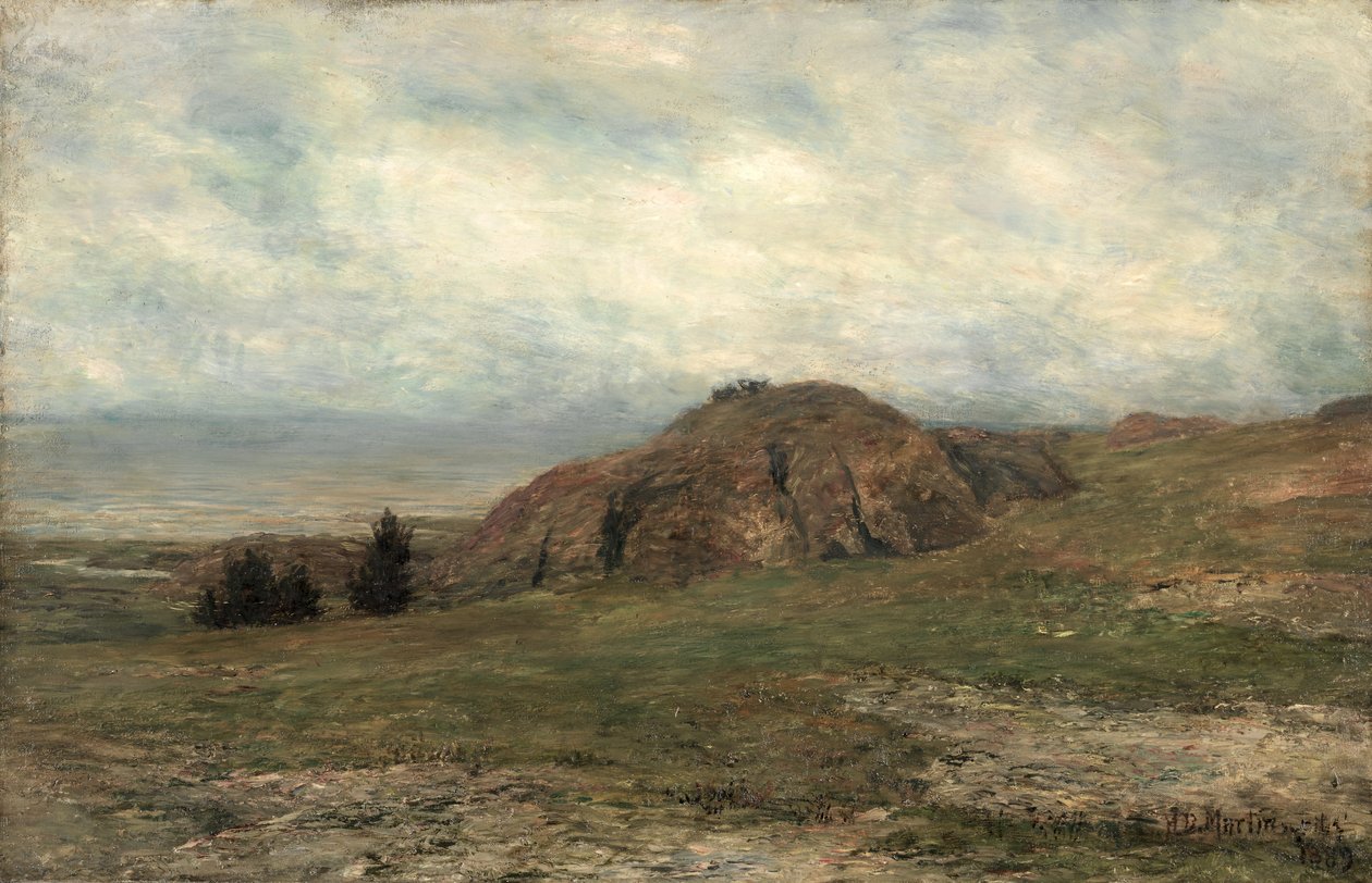 Divoké pobřeží, Newport od Homer Dodge Martin
