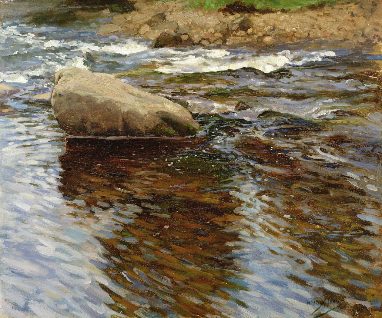 Tekoucí voda, 1905 od Hon. Walter John James
