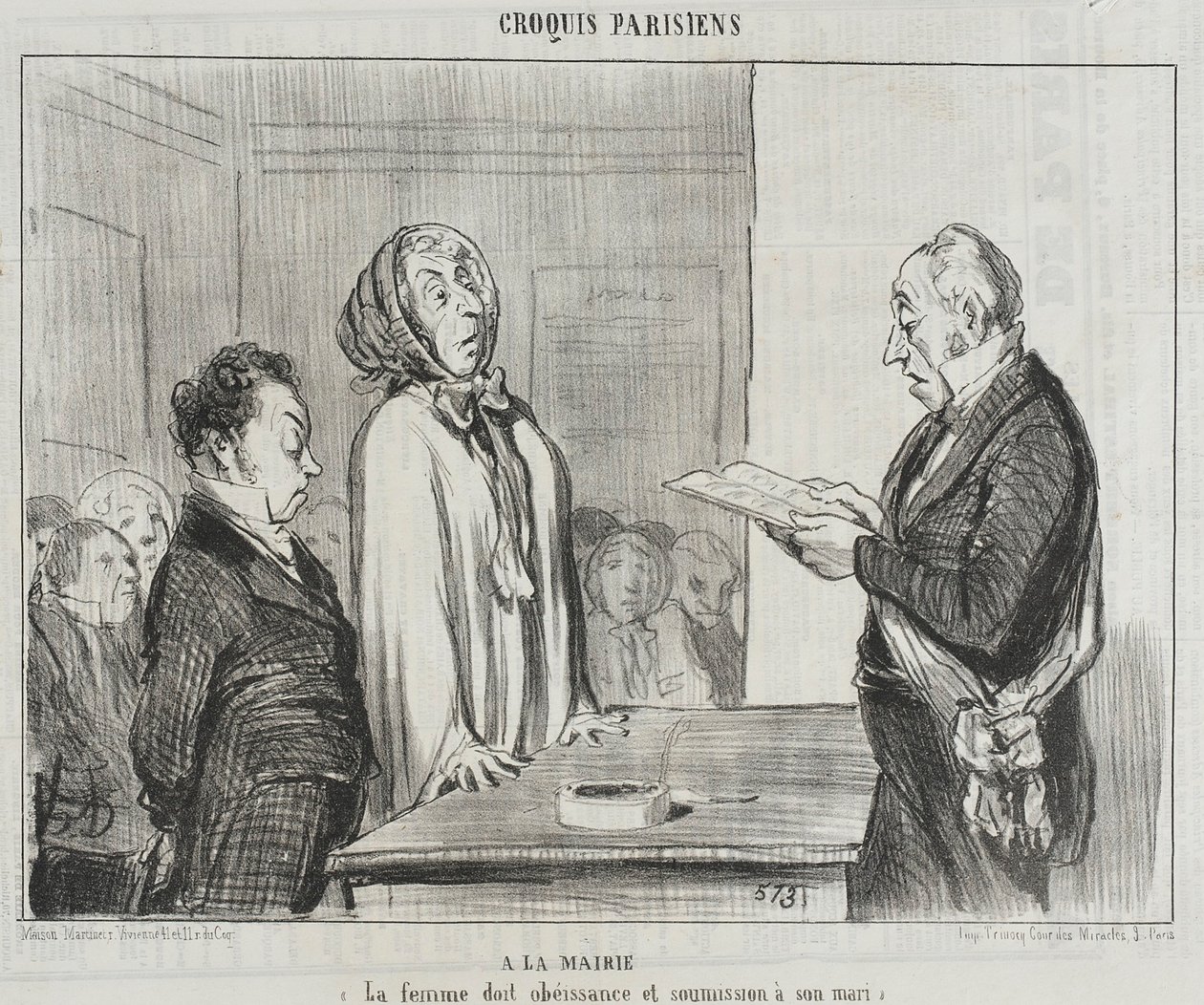  Na radnici... od Honoré Daumier