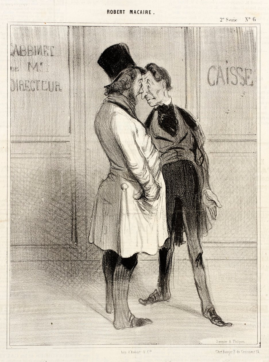 Studna! můj drahý řediteli od Honoré Daumier