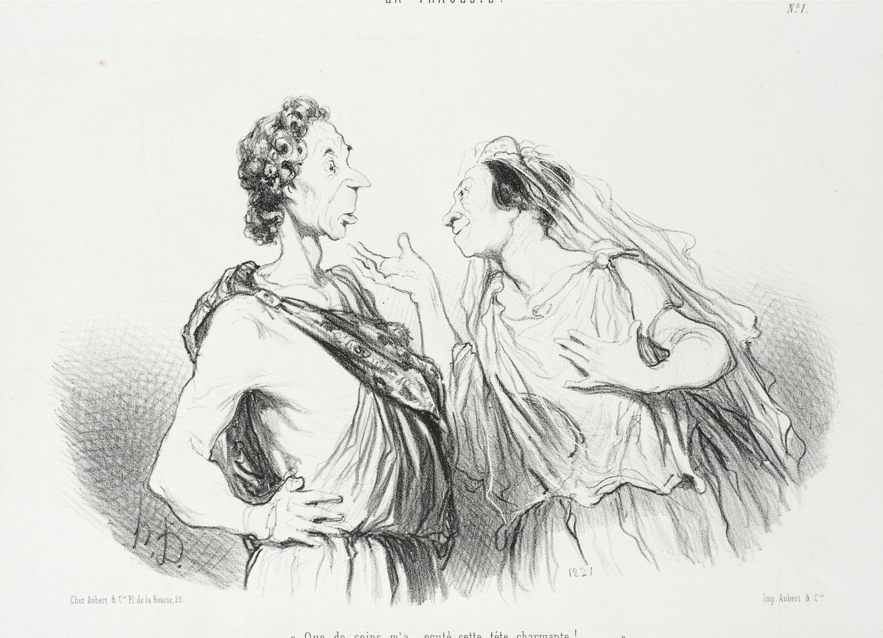 Jaká péče mě stála tuto okouzlující hlavu od Honoré Daumier