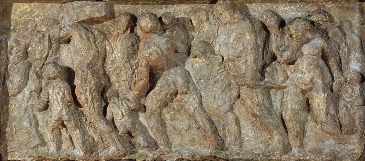 Emigranti, 1848 (sádra) od Honoré Daumier