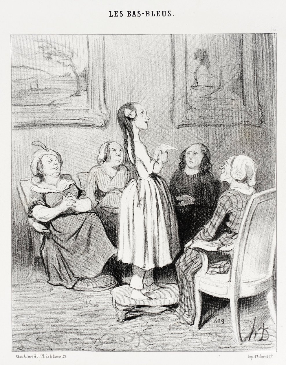 ... měli by mě proklínat od Honoré Daumier