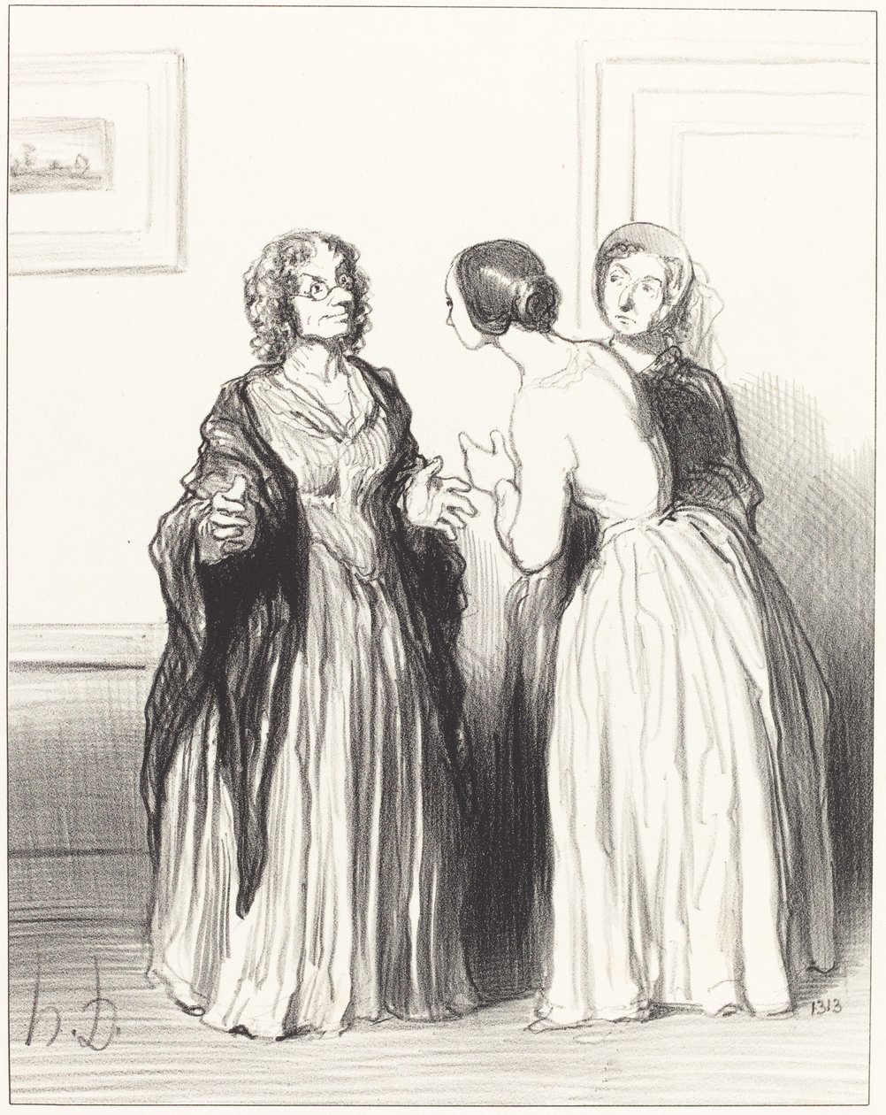 (1. modré dno) - Využijme příležitosti... od Honoré Daumier