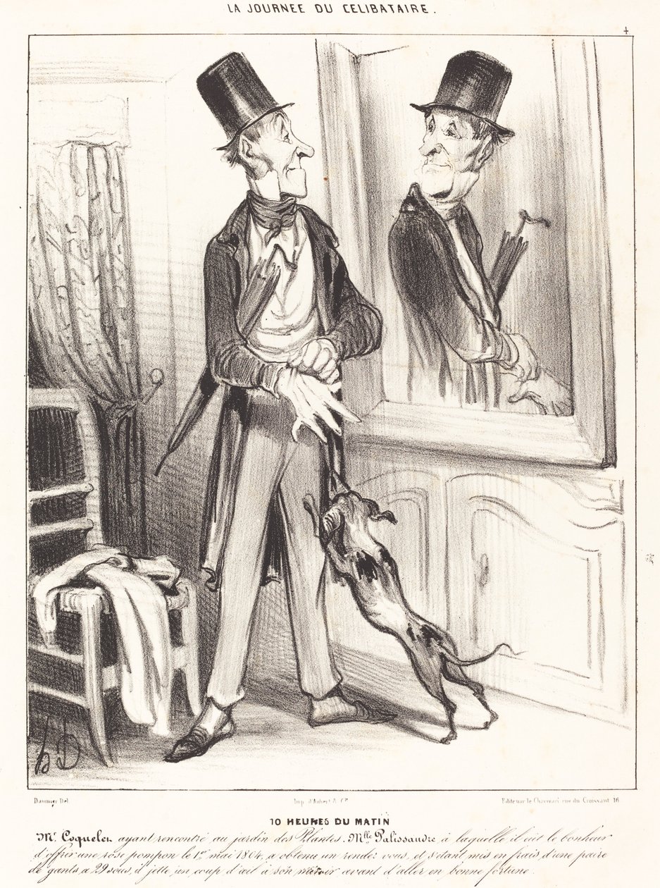 10 hodin ráno od Honoré Daumier